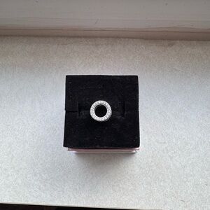 Pandora Round Sparkle Reflections Charm